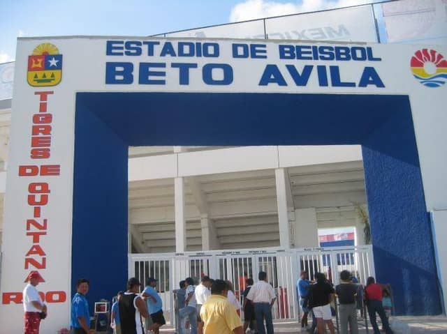 Beto Ávila stadium, Cancún's baseball stadium.